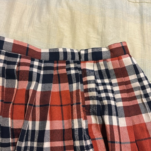 UO Briggs Plaid Pleated Midi Skirt - Picture 6 of 6